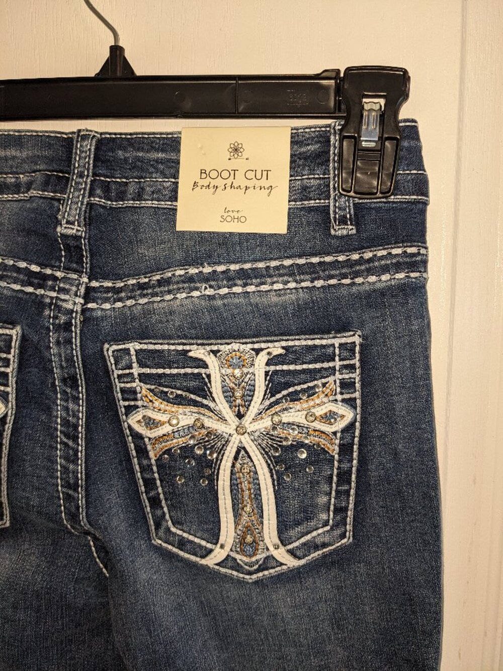 Love Soho NWT Low Rise Boot Cut Jeans Sz 0